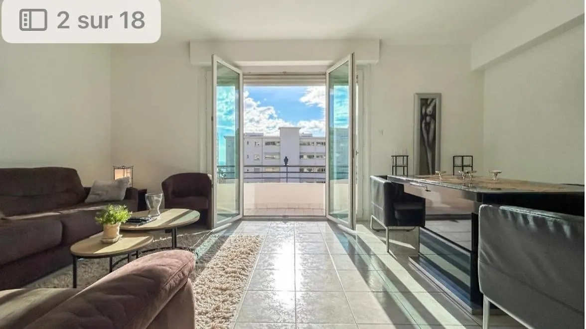 Appartement Stylish 3P, 2 Pas La Croisette à Cannes